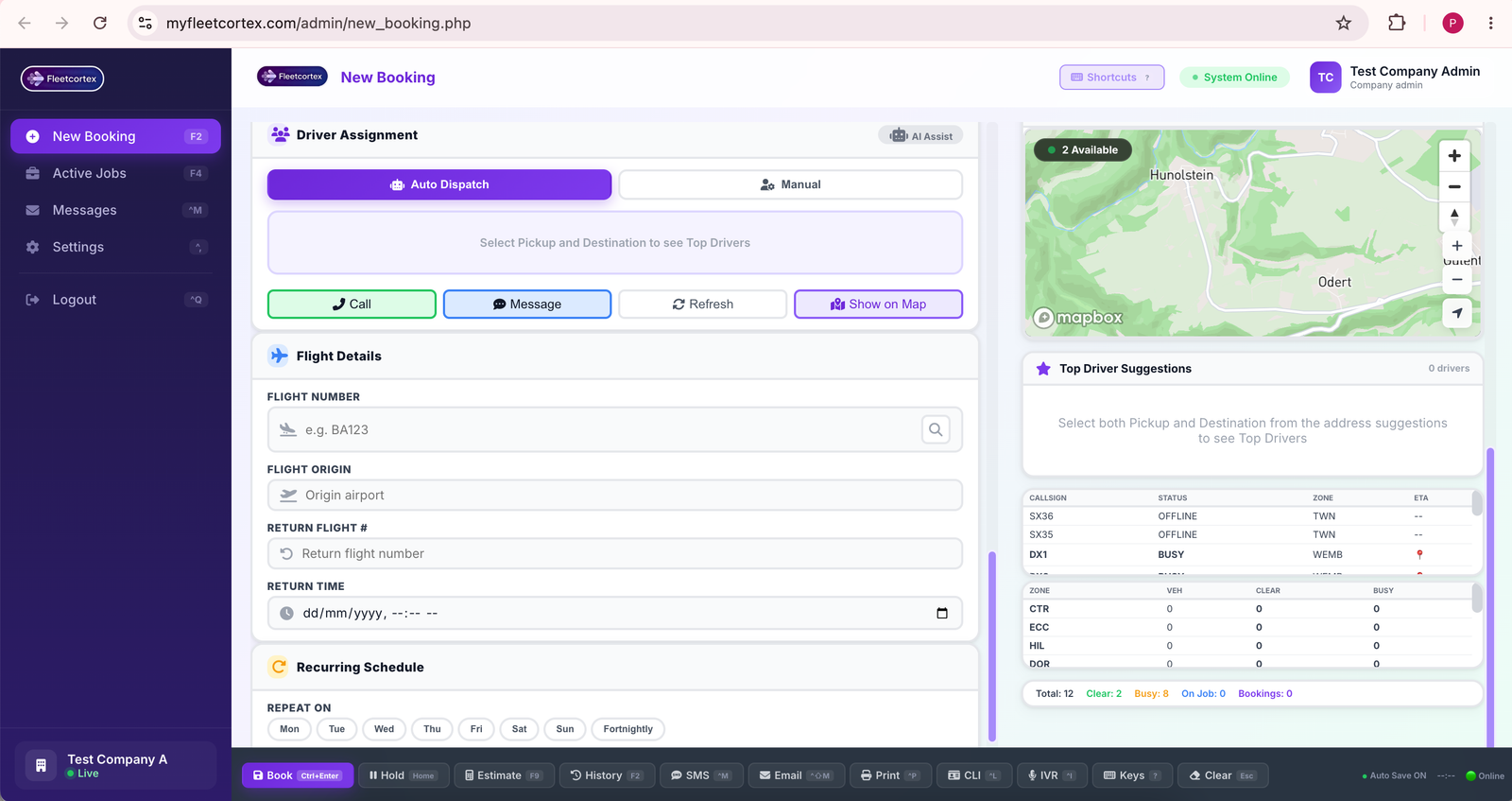 Fare calculation and journey review