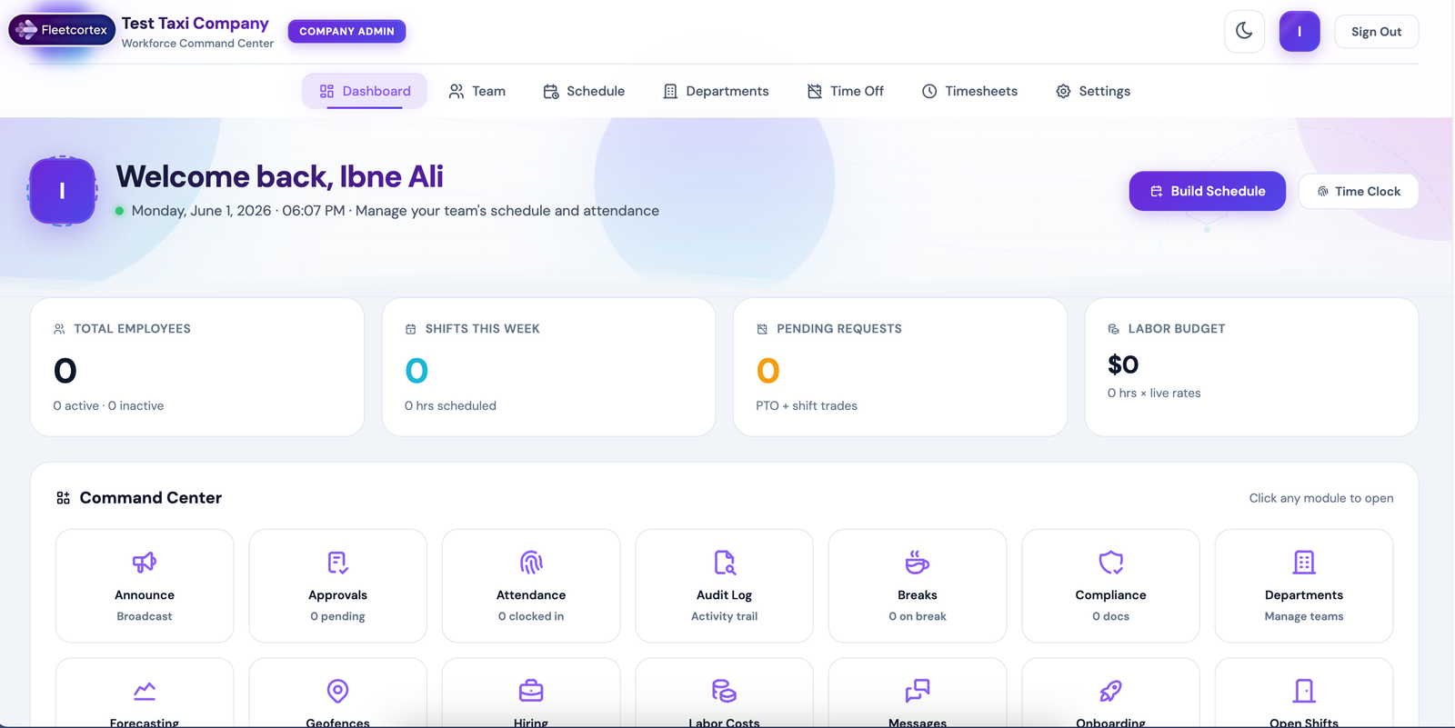 Admin Panel