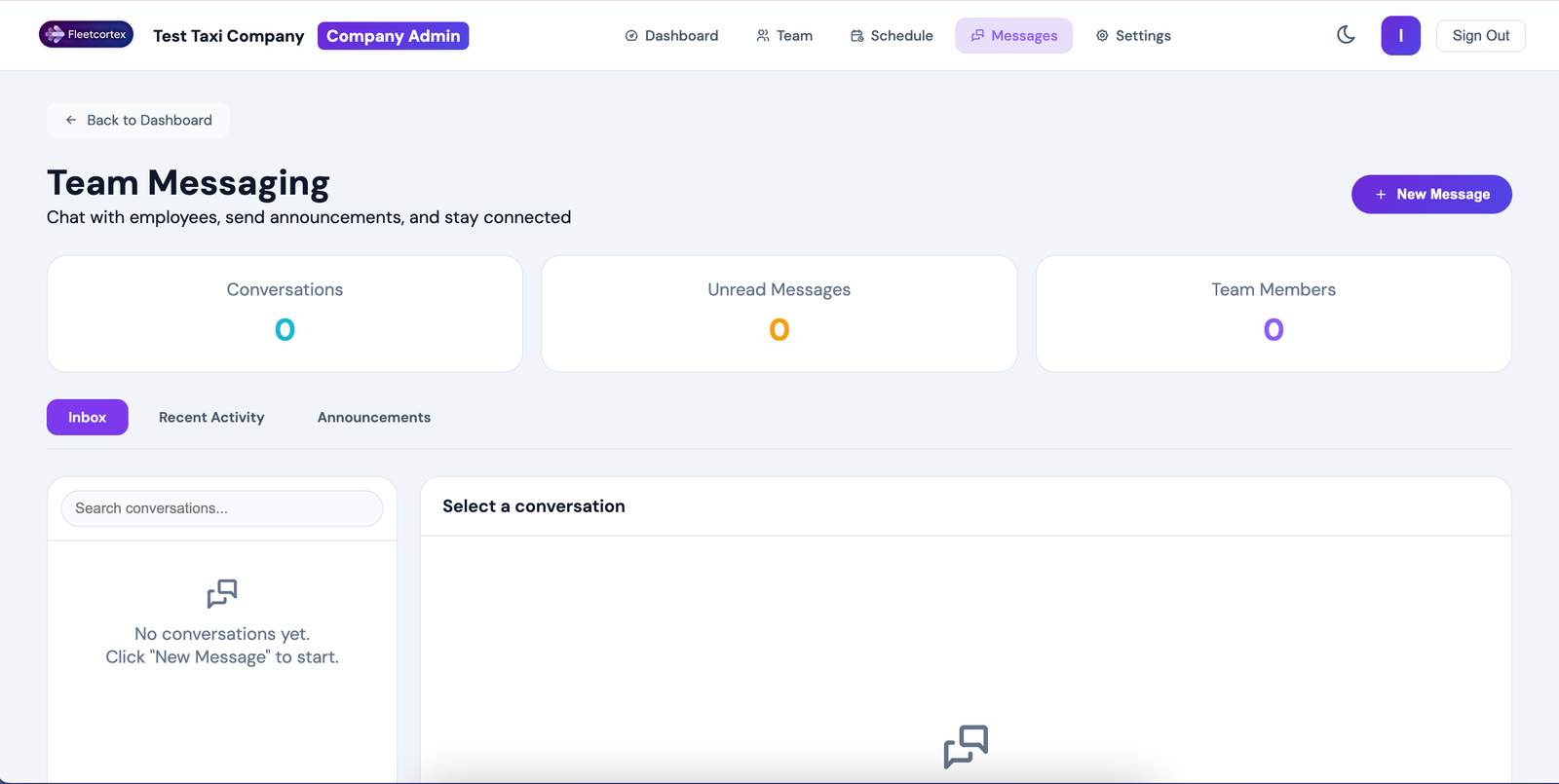 Team Messaging